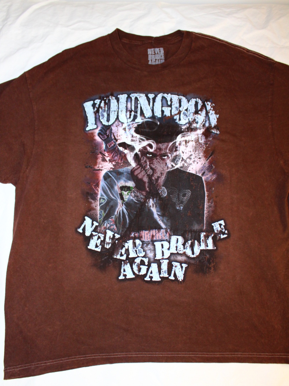 YoungBoy Never Broke Again brown tee